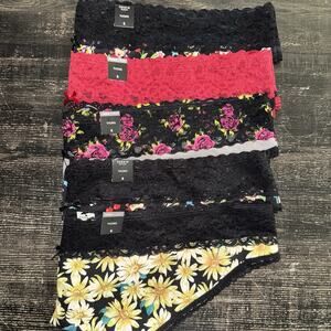 Lot of 5 Torrid Thongs Panties Size 6X 6